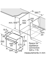 Lò nướng âm tủ Bosch HBA5570S0B