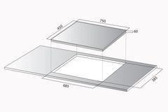 BẾP TỪ ĐÔI KOCHER DI-806GE02