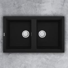 Chậu đá Malloca Nero K-45040