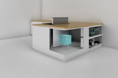 Máy hút mùi âm bàn Bosch DDD97BM60B