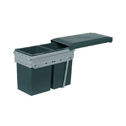 Thùng rác đôi 2*15 lít Hailo Tandem 300mm Hafele 502.72.761