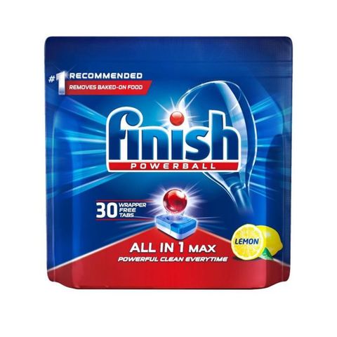 VIÊN RỬA CHÉN BÁT FINISH ALL IN ONE MAX 30V HƯƠNG CHANH CHÍNH HÃNG