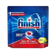 VIÊN RỬA CHÉN BÁT FINISH ALL IN ONE MAX 30V HƯƠNG CHANH CHÍNH HÃNG