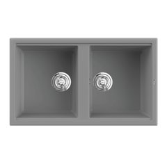 Chậu rửa bát đá Konox Granite Sink Phoenix 860 – Grey