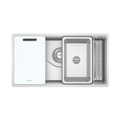 Chậu rửa bát chống xước phong cách Nhật TARI 8748SR