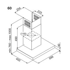 MÁY HÚT MÙI FAGOR 3CFS-6031X