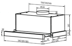 Máy hút mùi FS SYP 70EB