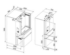 Tủ lạnh Side by Side Liebherr MBbsdi 9528 - 538L