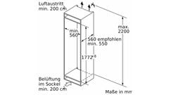 Tủ lạnh Bosch KIN86ADD0 series 6 - Công nghệ Nofrost kết hợp EcoAirflow