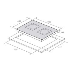 BẾP TỪ 2 VÙNG NẤU EUROSUN EU-T726PRO