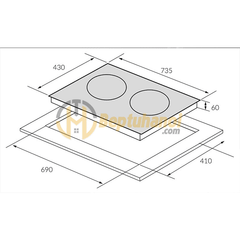 BẾP TỪ 2 VÙNG NẤU EUROSUN EU-T210Max