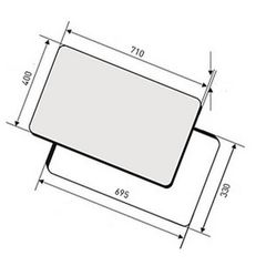 BẾP HỒNG NGOẠI KẾT HỢP ĐIỆN TỪ ELICA H14 EMH7520BL