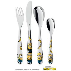 BỘ DAO THÌA DĨA TRẺ EM WMF MINIONS 4 MÓN - 1286076040