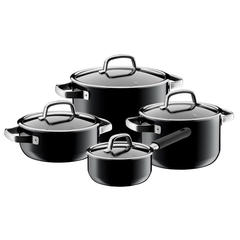 BỘ NỒI CAO CẤP WMF FUSIONTEC BLACK 4 MÓN - 0514855290