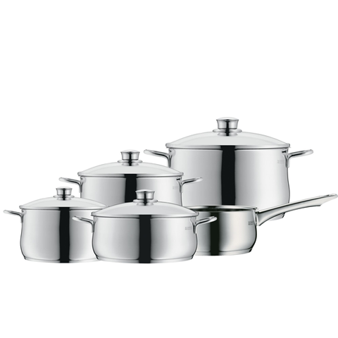 BỘ NỒI TỪ WMF DIADEM PLUS COOKWARE 5 MÓN - 0730356040