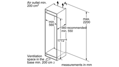 Tủ Lạnh Âm HMH.KIN86AF30O Series 6