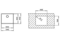 Chậu rửa bát TEKA FLEXLINEA RS15 50.40