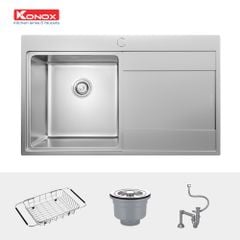 Chậu đơn âm Konox Unico 8652