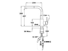 Vòi rửa Teka ARN 938