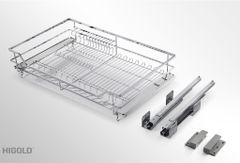 Kệ chén dĩa diamond giảm chấn higold inox 304 -301501, 301502, 301503, 301504, 301505