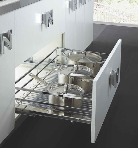 Giá đựng xoong nồi nan dẹt Higold Diamond 301511, 301512, 301514, 301515