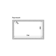 Chậu inox Häfele HS21-SSD1S60 567.94.010