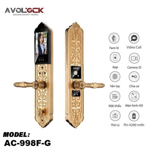 Khóa cửa thông minh Avolock AC-998F-G