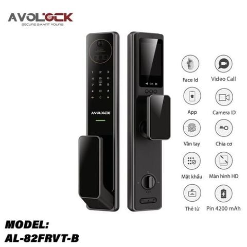Khóa cửa thông minh Avolock AL-82FRVT-B