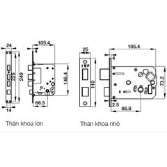 Khóa điện từ Hafele EL7700 912.05.718