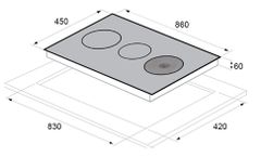 BẾP ĐIỆN TỪ KẾT HỢP 3 VÙNG NẤU EUROSUN EU-TE388Max