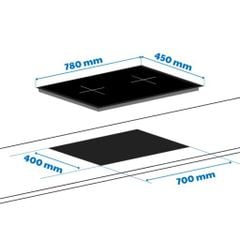 Bếp từ đôi Bosch PMI8256EVN