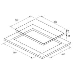 Bếp Từ 3 Vùng Nấu Fagor 3IF-63AS
