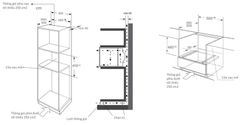 Lò nướng tích hợp lò hấp, lò vi sóng Eurosun OMS36EG