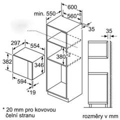 Lò vi sóng âm tủ BOSCH BFL524MB0|Serie 6