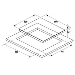 Bếp điện Hafele HC-R603D 536.01.901