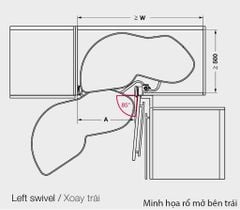 RỔ GÓC LÁ TRÁI
