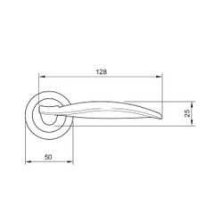 Khóa cửa Hafele 901.98.816