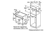 Lò nướng âm tủ Bosch HBS534BB0B