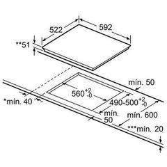 Bếp từ ba vùng nấu Bosch PIJ651FC1E Serie 6