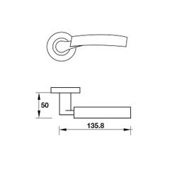 Khóa cửa Hafele 903.99.032