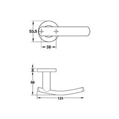 Tay khóa phòng tắm Hafele 903.99.986