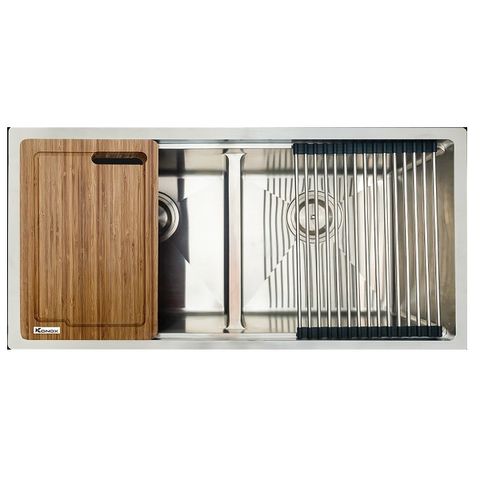 Chậu rửa bát âm Konox KN8046DUB