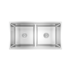 Chậu rửa bát chống xước Konox KN8646DU Dekor Basic