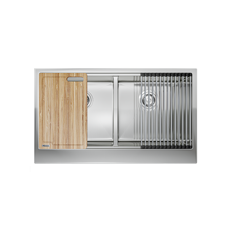 Chậu inox âm Konox KN8750DA