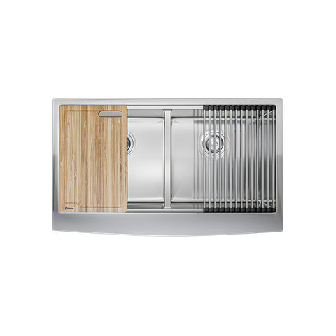 Chậu âm inox Konox KN8751DA