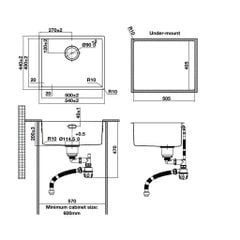 CHẬU RỬA BÁT HAFELE HS24-SSN1S-540 567.24.457