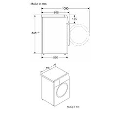 MÁY GIẶT BOSCH WGB256A40