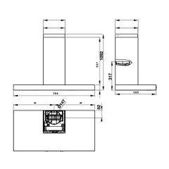 MÁY HÚT MÙI HAFELE HC-W705B 533.87.377