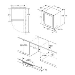 TỦ RƯỢU VANG BOSCH KUW21AHG0