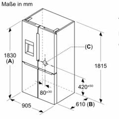 TỦ LẠNH BOSCH KFD96APEA
